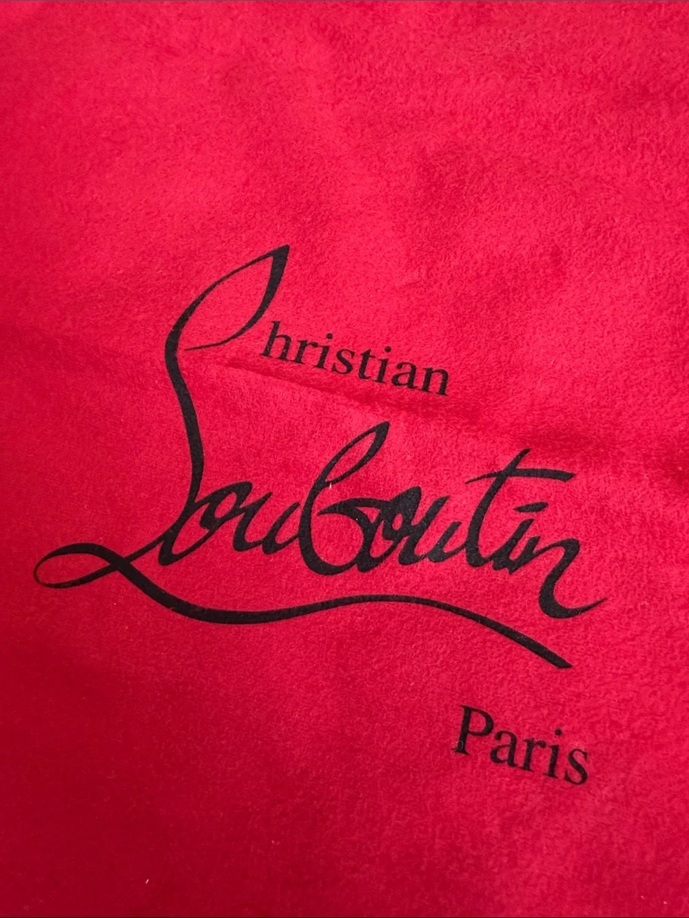Christian Louboutin Paris Dust Bag Set